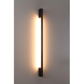 Wall lamp SAPPO 120 black 3000K gaismeklis