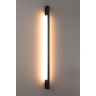 Wall lamp SAPPO 150 black 3000K gaismeklis