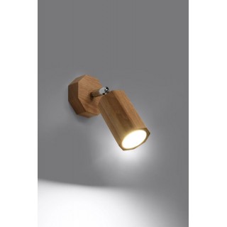 Wall lamp ZEKE oak gaismeklis