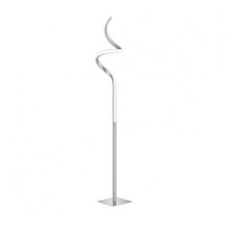 Trio-Lighting Course LED  brushed steel stāvlampa
