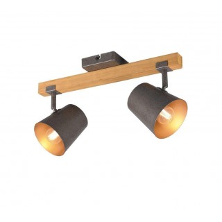 Trio-Lighting Bell valaisin 2-pc E14 antique steel virziena gaismeklis