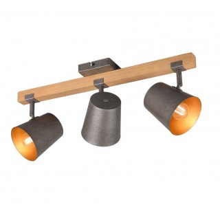 Trio-Lighting Bell valaisin 3-pc E14 antique steel virziena gaismeklis
