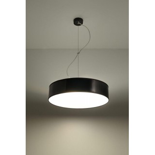 Pendant lamp ARENA 45 black gaismeklis