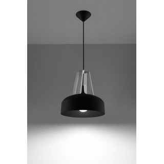 Pendant lamp CASCO black/white gaismeklis