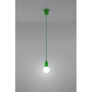 Pendant lamp DIEGO 1 green gaismeklis