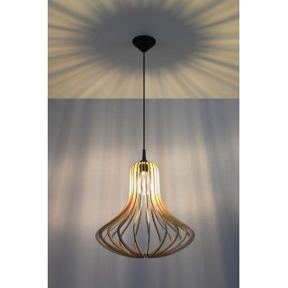 Pendant lamp ELZA wood  gaismeklis