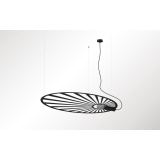 Pendant lamp LEHDET black gaismeklis