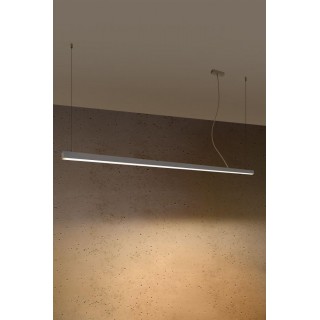 Pendant lamp PINNE 200 grey 3000K gaismeklis