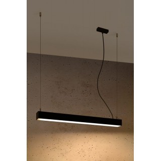 Pendant lamp PINNE 67 black 3000K gaismeklis