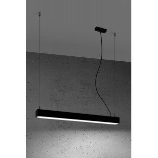 Pendant lamp PINNE 67 black 4000K gaismeklis