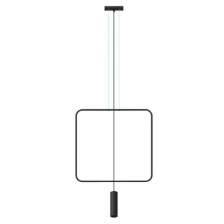 Pendant lamp RANA 1 black gaismeklis