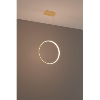 Pendant lamp RIO 55 golden LED 3000K gaismeklis