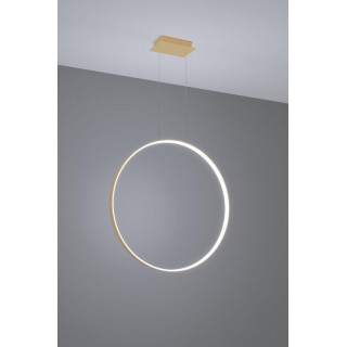 Pendant lamp RIO 78 golden 4000K gaismeklis