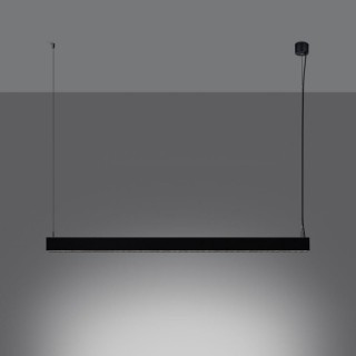 Pendant lamp SOREN schwarz LED 4000K gaismeklis