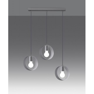 Pendant lamp TITRAN 3 biała gaismeklis