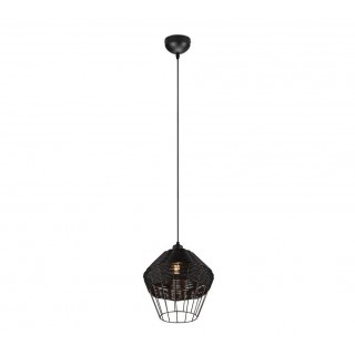 Trio-Lighting Borka  1-pc 30 cm E27 black piekaramā lampa