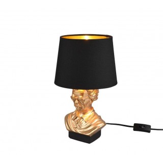 TRIO-Lighting Albert table lamp E14 black/gold gaismeklis