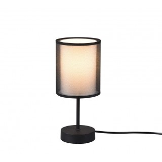 TRIO-Lighting Burton table lamp E14 matt black gaismeklis