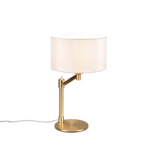 TRIO-Lighting Cassio table lamp E27 matt brass gaismeklis