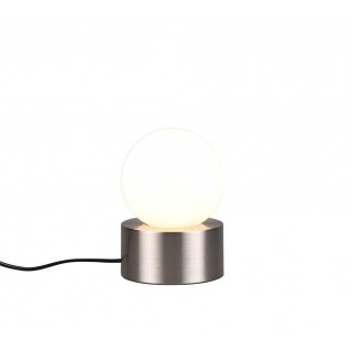 TRIO-Lighting Countess table lamp E14 brushed steel gaismeklis