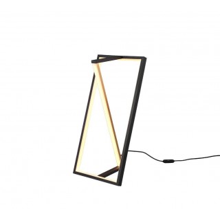 TRIO-Lighting Edge LED table lamp matt black gaismeklis