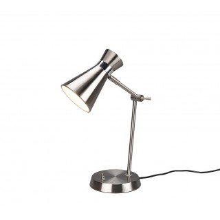 TRIO-Lighting Enzo table lamp E27 brushed steel gaismeklis