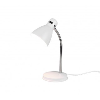 TRIO-Lighting Harvey table lamp E27 matt white gaismeklis