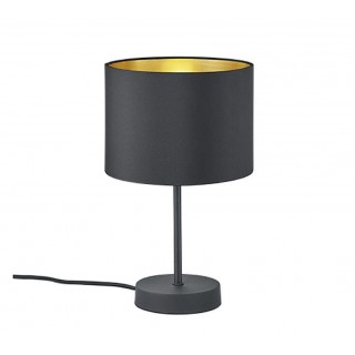 TRIO-Lighting Hostel table lamp E27 matt black/gold gaismeklis