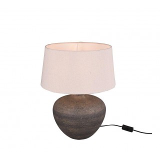 TRIO-Lighting Lou table lamp 38 cm E14 brown gaismeklis