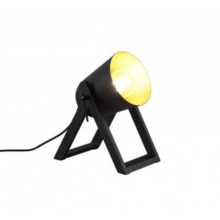 TRIO-Lighting Marc table lamp E27 matt black/gold gaismeklis