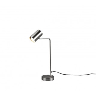 TRIO-Lighting Marley table lamp GU10 brushed steel gaismeklis