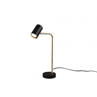 TRIO-Lighting Marley table lamp GU10 matt brass/matt black gaismeklis