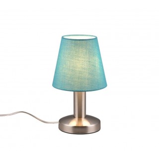 TRIO-Lighting Mats II table lamp E14 turquoise gaismeklis