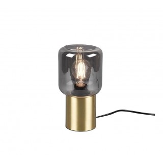TRIO-Lighting Nico table lamp E27 matt brass gaismeklis