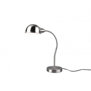 TRIO-Lighting Perry table lamp E27 brushed steel gaismeklis
