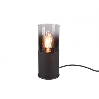 TRIO-Lighting Robin table lamp E27 matt black/smoke gaismeklis