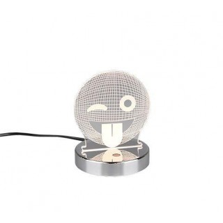 TRIO-Lighting Smiley LED table lamp RGBW gaismeklis