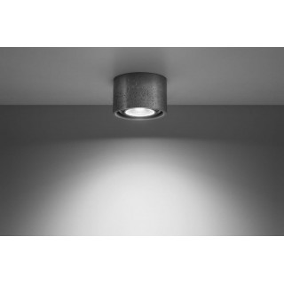 Ceiling lamp BASIC 1 concrete gaismeklis