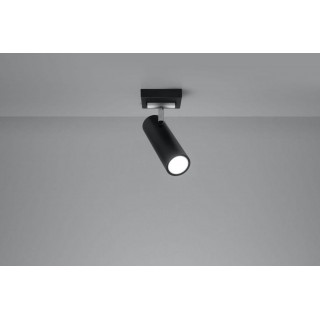 Ceiling lamp DIREZIONE 1 black gaismeklis