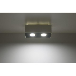 Ceiling lamp MONO 2 white gaismeklis