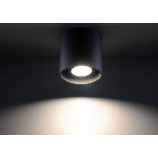 Ceiling lamp ORBIS 1 black gaismeklis