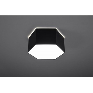 Ceiling lamp SUNDE 15 black gaismeklis