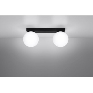 Ceiling lamp YOLI 2 black gaismeklis