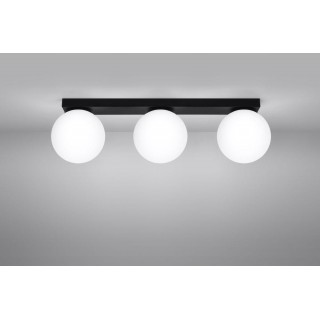 Ceiling lamp YOLI 3 black gaismeklis