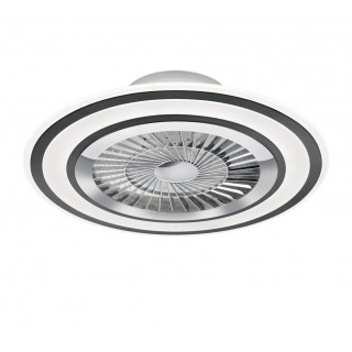 Trio-Lighting Flaga LED ceiling fan matt black griestu lampa