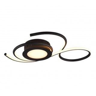 Trio-Lighting Jive LED  50 cm matt black griestu lampa