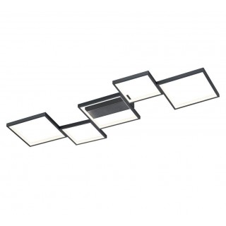 Trio-Lighting Sorrento LED  120 cm matt black griestu lampa