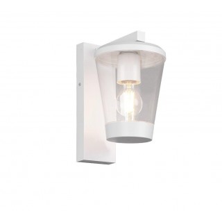 Trio-Lighting OUTDOOR Cavado E27 matt white sienas lampa