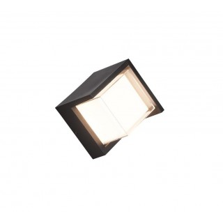 Trio-Lighting OUTDOOR Puno LED square matt black sienas lampa