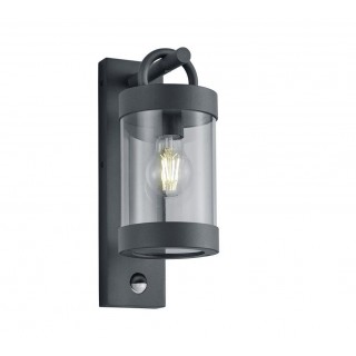 Trio-Lighting Sambesi E27 anthracite  lampa ar kustības sensoru